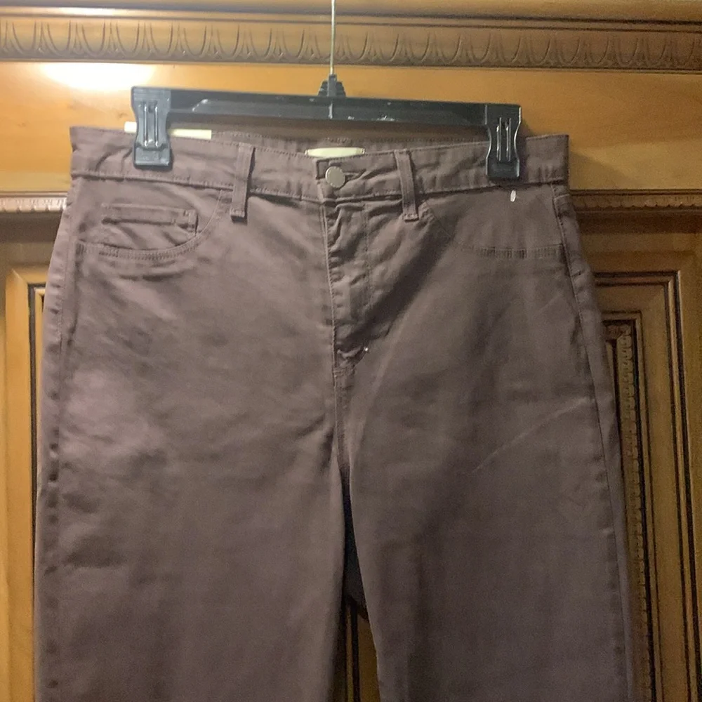 NWOT L’AGENCE Brown Margot Skinny High Rise Denim Jeans Cotton Blend Size 30 - Picture 2 of 6